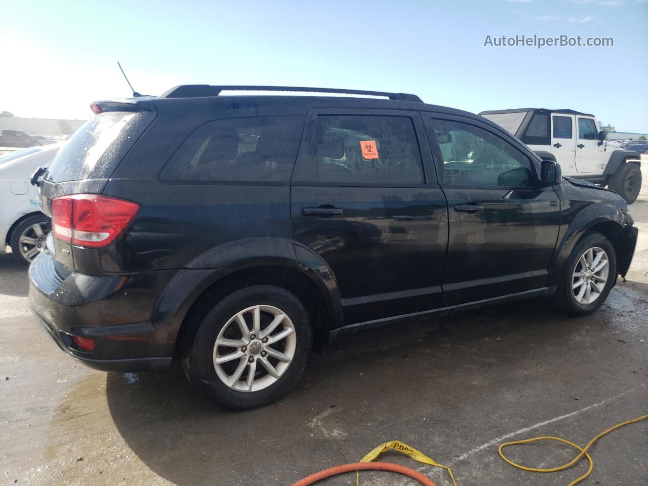 2014 Dodge Journey Sxt Black vin: 3C4PDCBB9ET312654