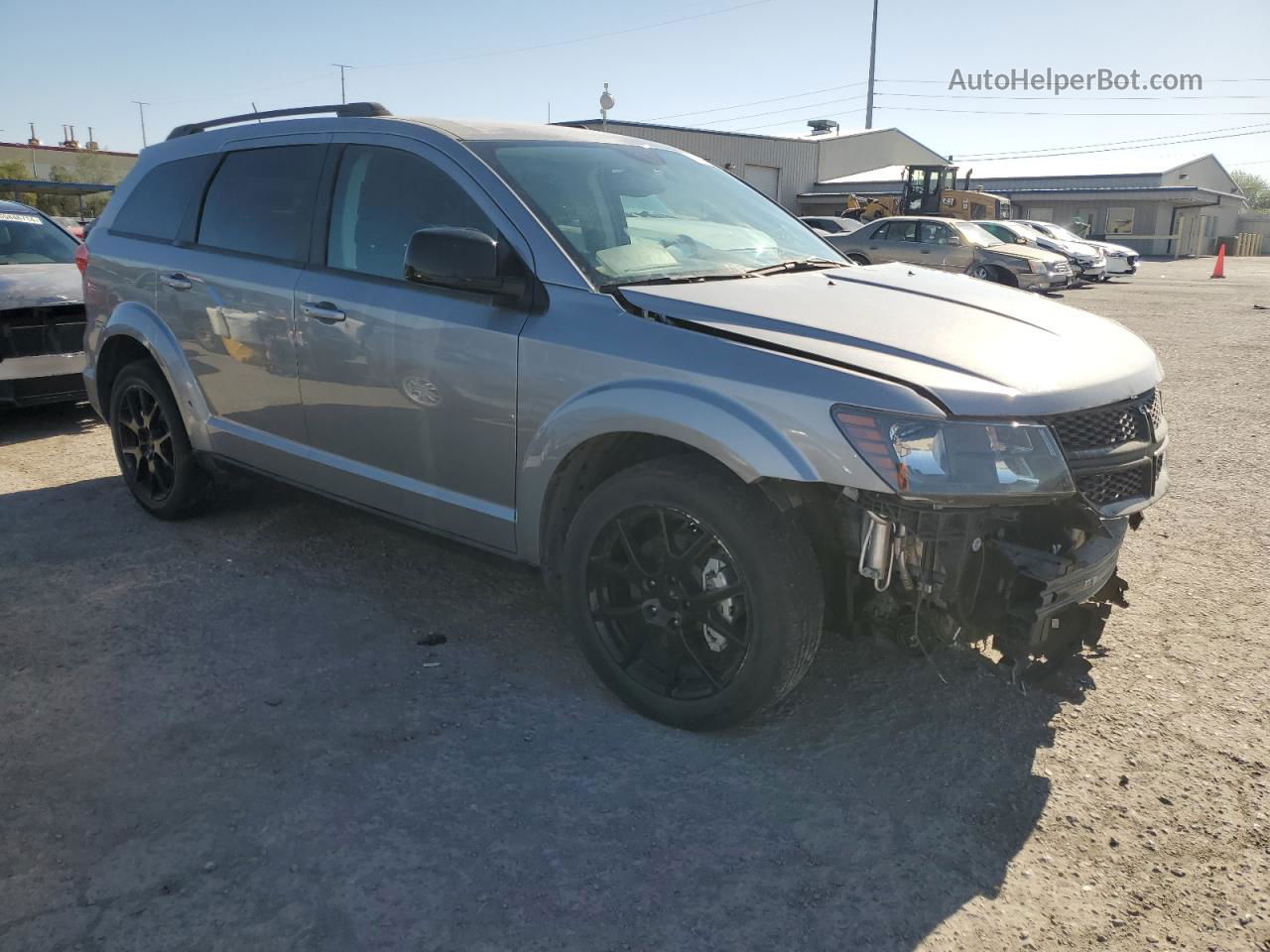 2015 Dodge Journey Sxt Silver vin: 3C4PDCBB9FT588575