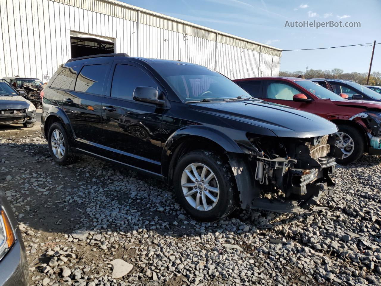 2015 Dodge Journey Sxt Черный vin: 3C4PDCBB9FT610266