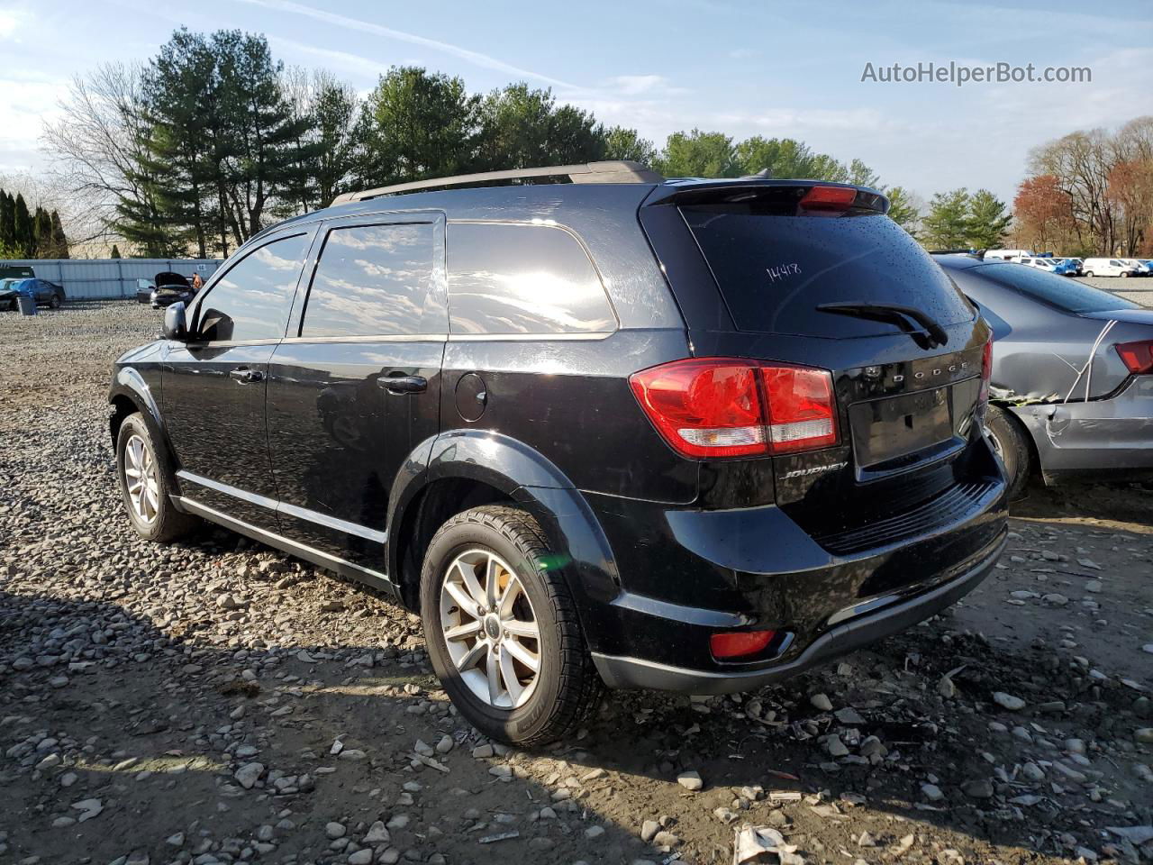 2015 Dodge Journey Sxt Черный vin: 3C4PDCBB9FT610266