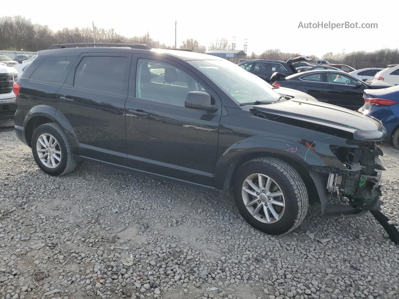 2016 Dodge Journey Sxt Black vin: 3C4PDCBB9GT111145