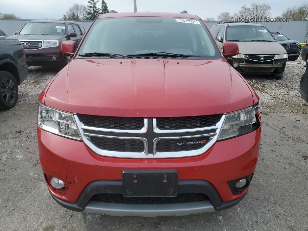 2016 Dodge Journey Sxt Red vin: 3C4PDCBB9GT174858