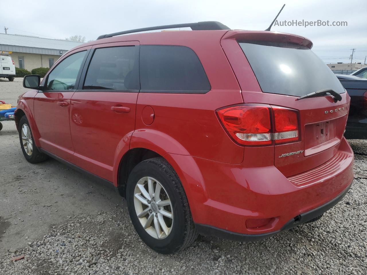 2016 Dodge Journey Sxt Red vin: 3C4PDCBB9GT174858