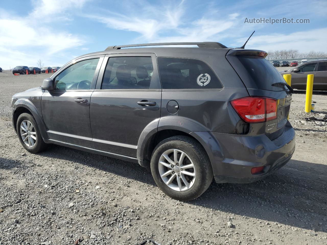 2016 Dodge Journey Sxt Gray vin: 3C4PDCBB9GT178019