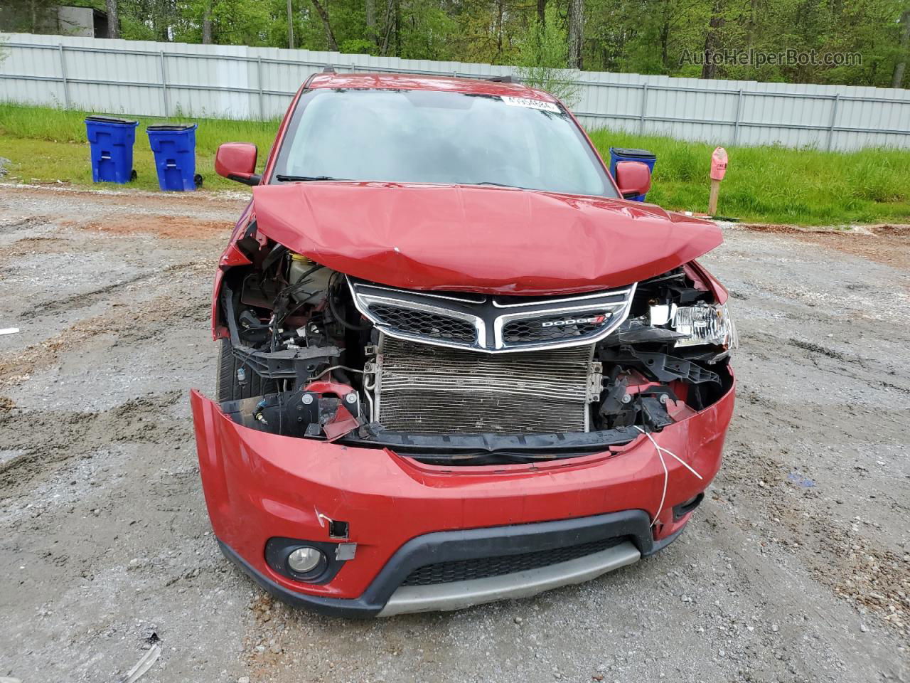 2016 Dodge Journey Sxt Red vin: 3C4PDCBB9GT197184