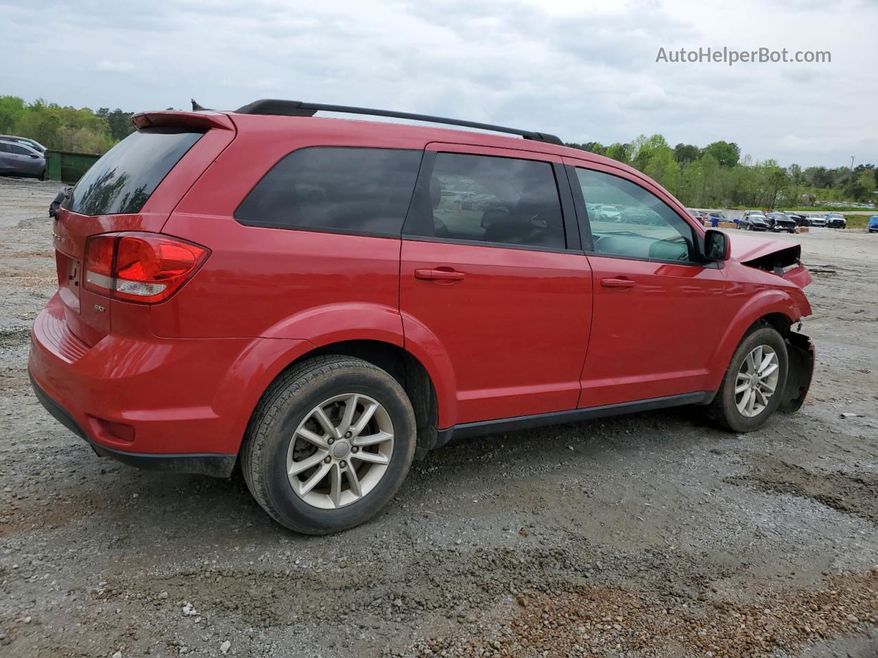 2016 Dodge Journey Sxt Red vin: 3C4PDCBB9GT197184