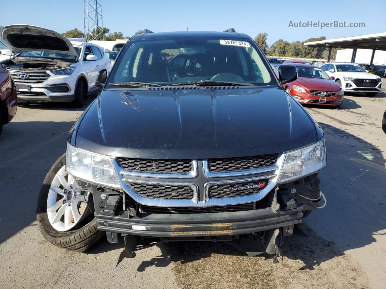 2017 Dodge Journey Sxt Black vin: 3C4PDCBB9HT529545