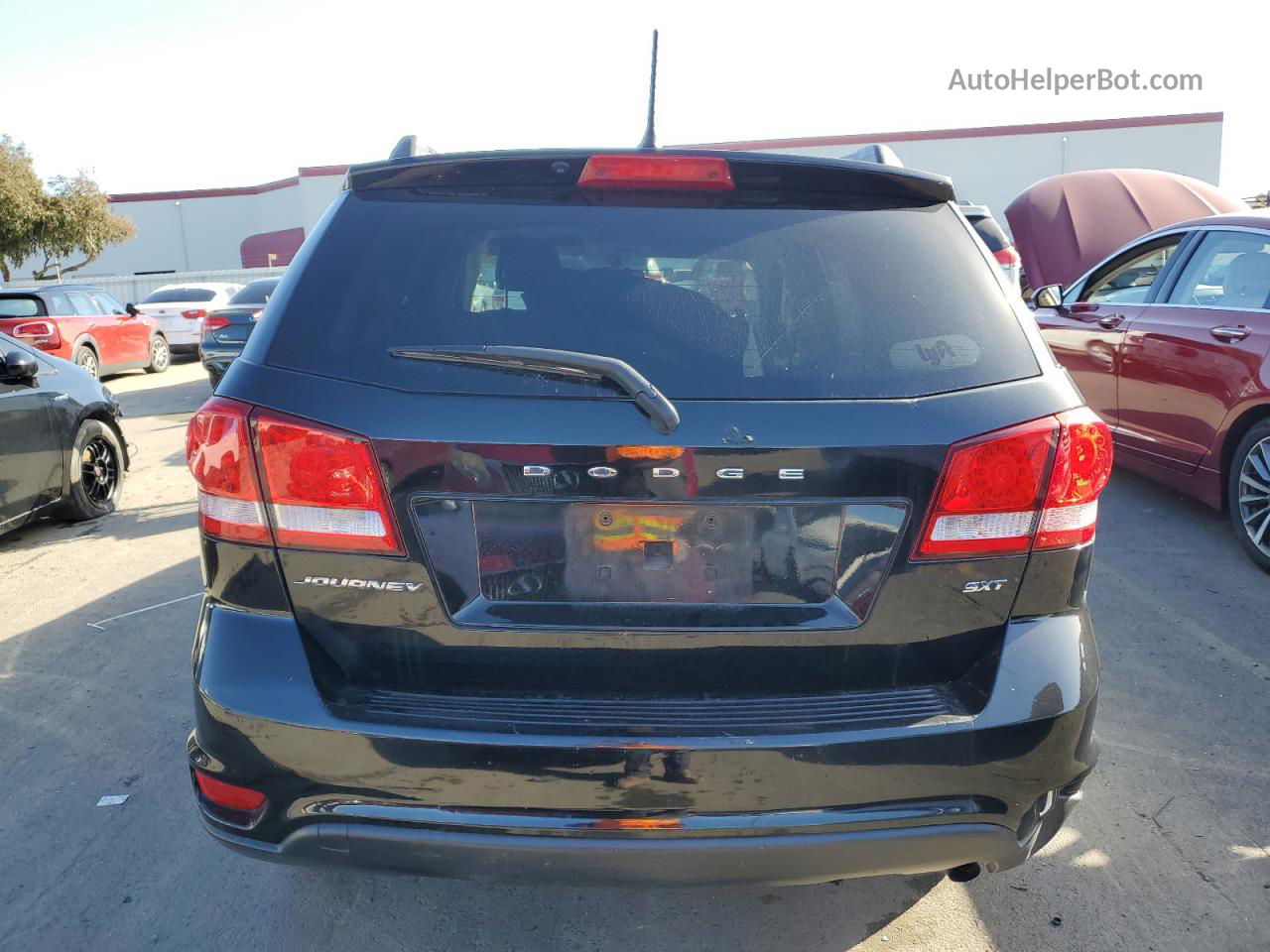 2017 Dodge Journey Sxt Black vin: 3C4PDCBB9HT529545