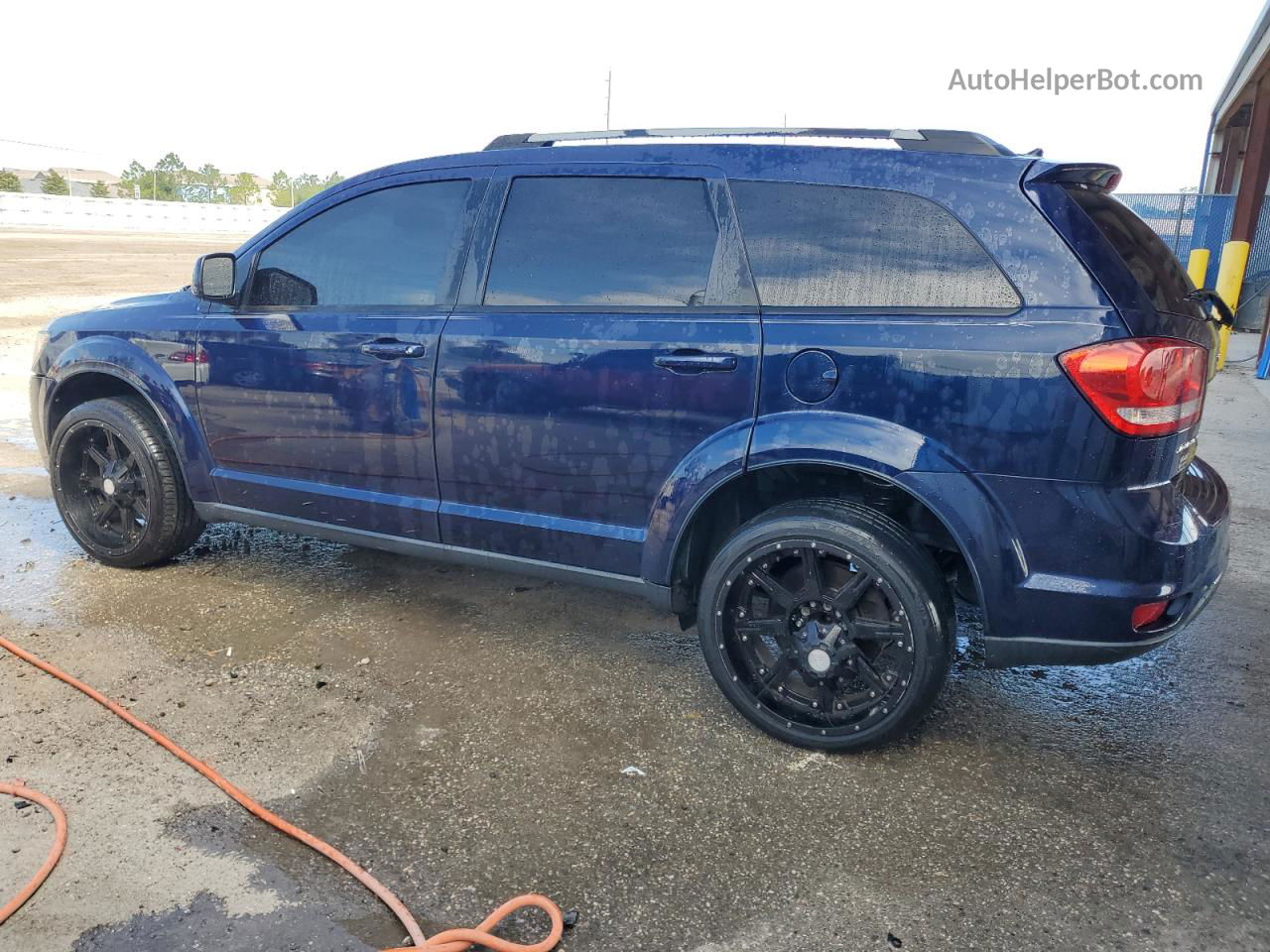 2017 Dodge Journey Sxt Blue vin: 3C4PDCBB9HT560830