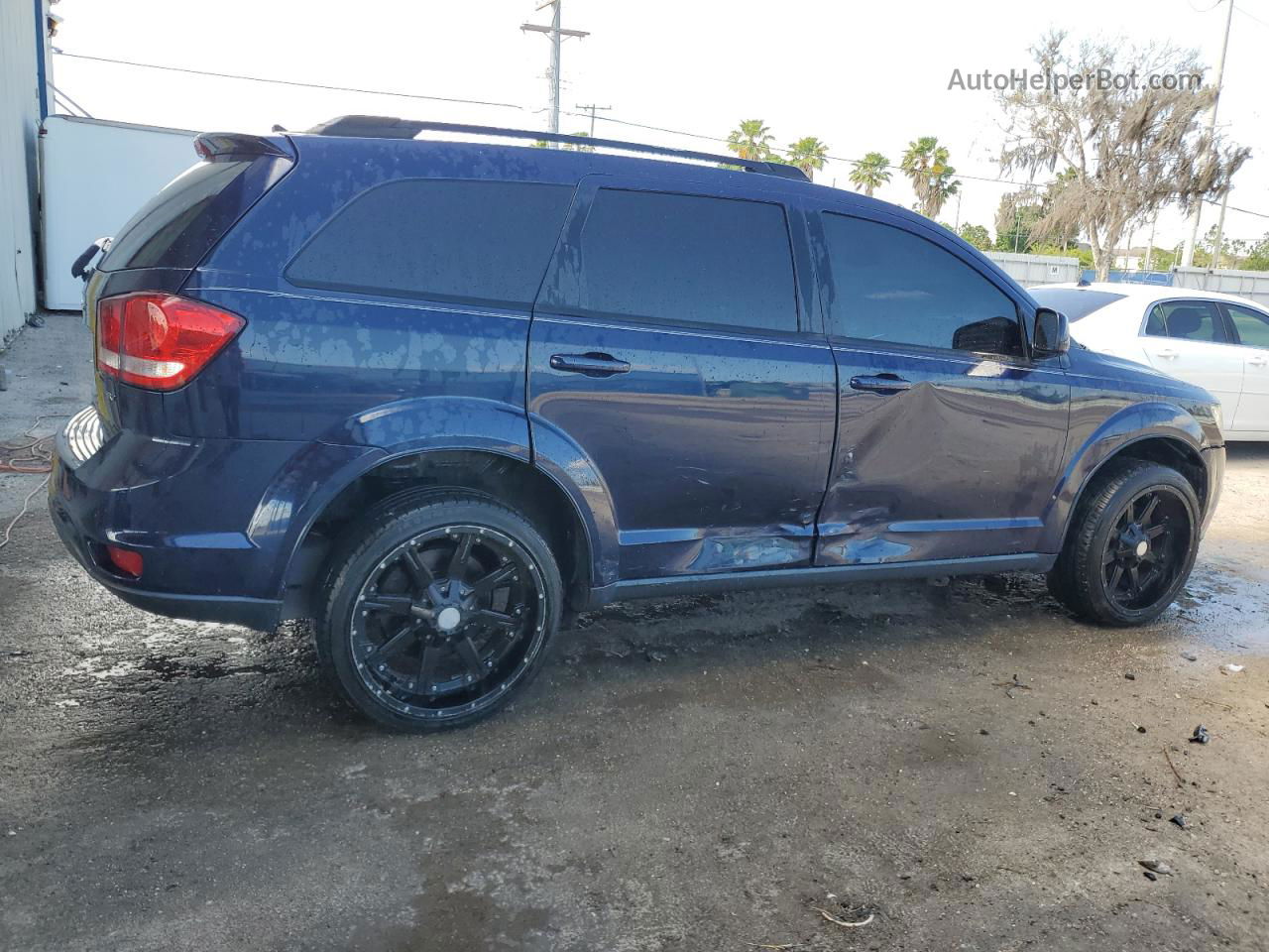 2017 Dodge Journey Sxt Blue vin: 3C4PDCBB9HT560830