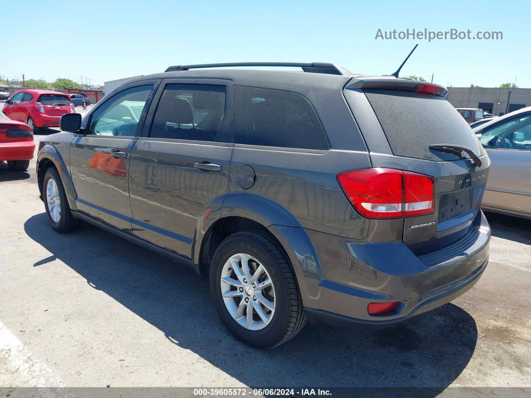 2017 Dodge Journey Sxt Gray vin: 3C4PDCBB9HT569902