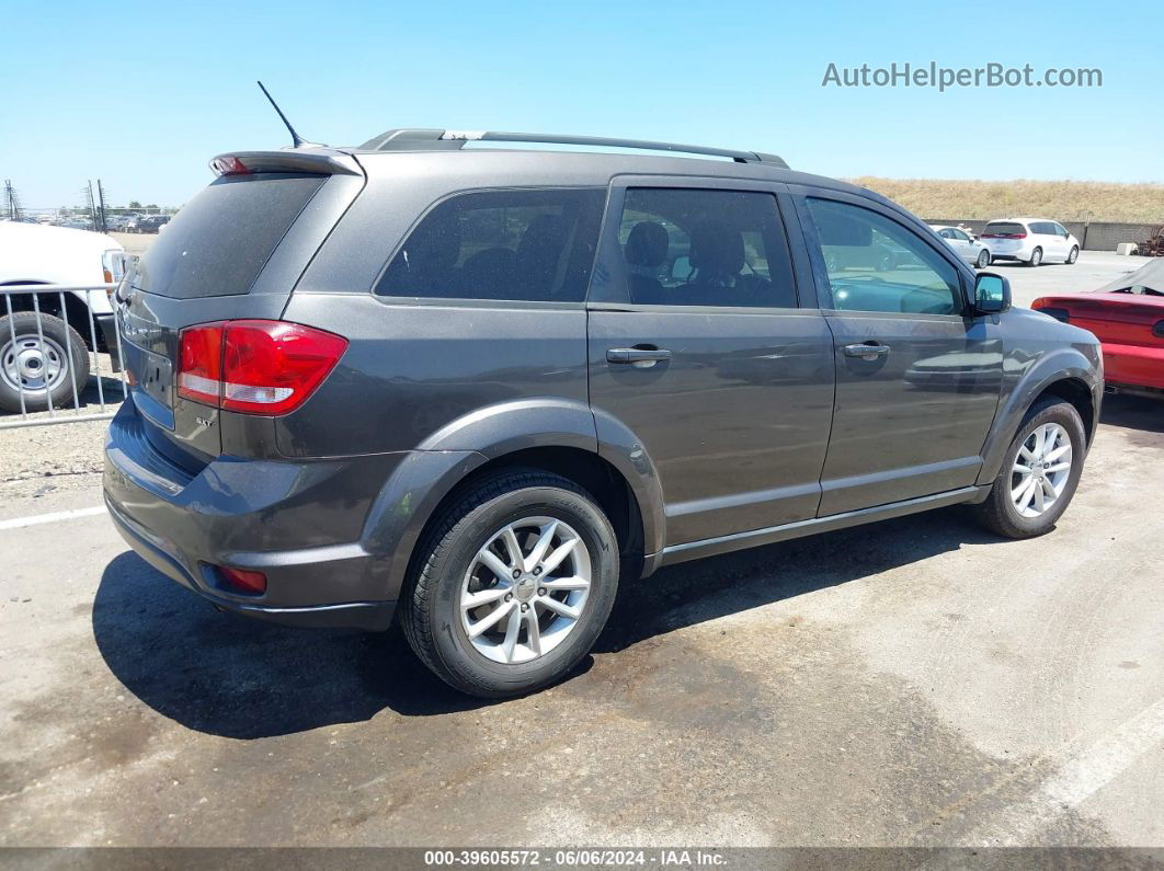 2017 Dodge Journey Sxt Gray vin: 3C4PDCBB9HT569902