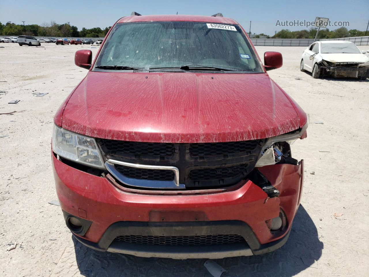 2017 Dodge Journey Sxt Red vin: 3C4PDCBB9HT604762