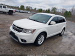 2014 Dodge Journey Sxt White vin: 3C4PDCBBXET202602