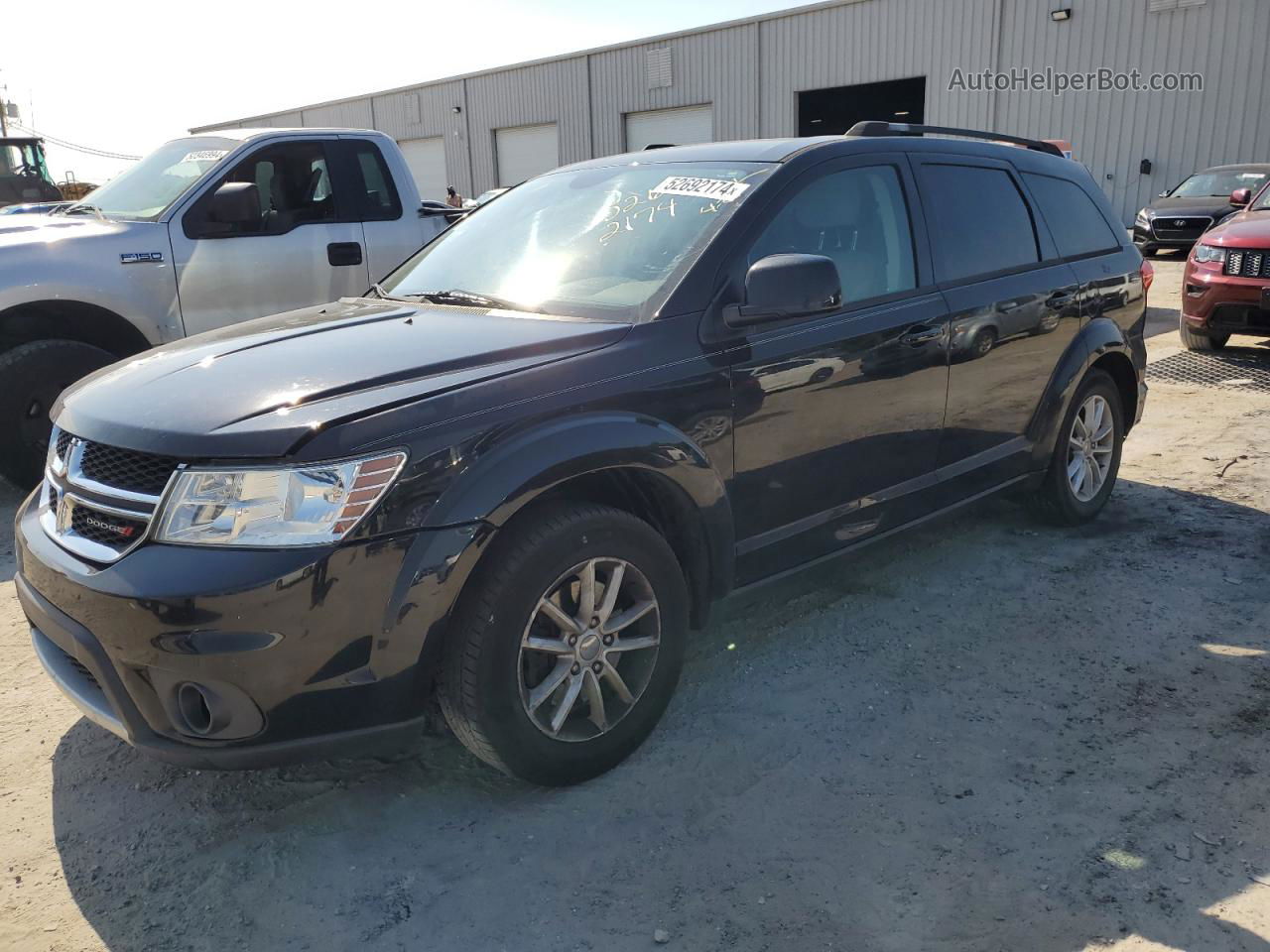 2014 Dodge Journey Sxt Black vin: 3C4PDCBBXET219870