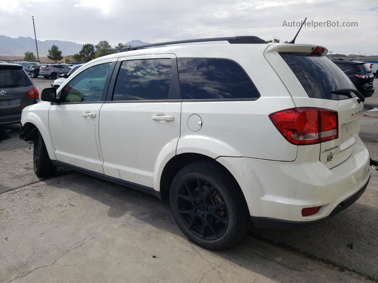 2016 Dodge Journey Sxt White vin: 3C4PDCBBXGT112482