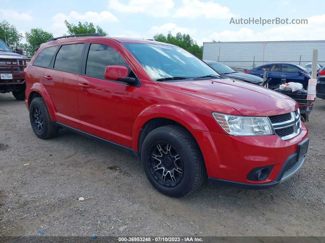 2016 Dodge Journey Sxt Красный vin: 3C4PDCBBXGT132683