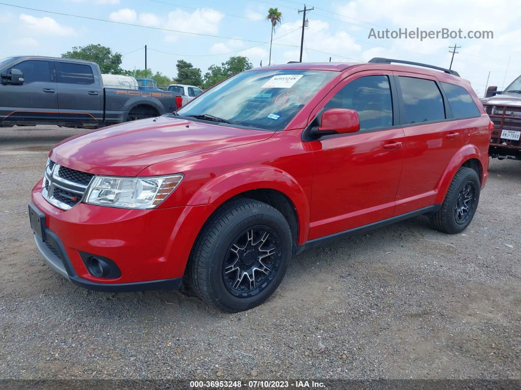 2016 Dodge Journey Sxt Red vin: 3C4PDCBBXGT132683