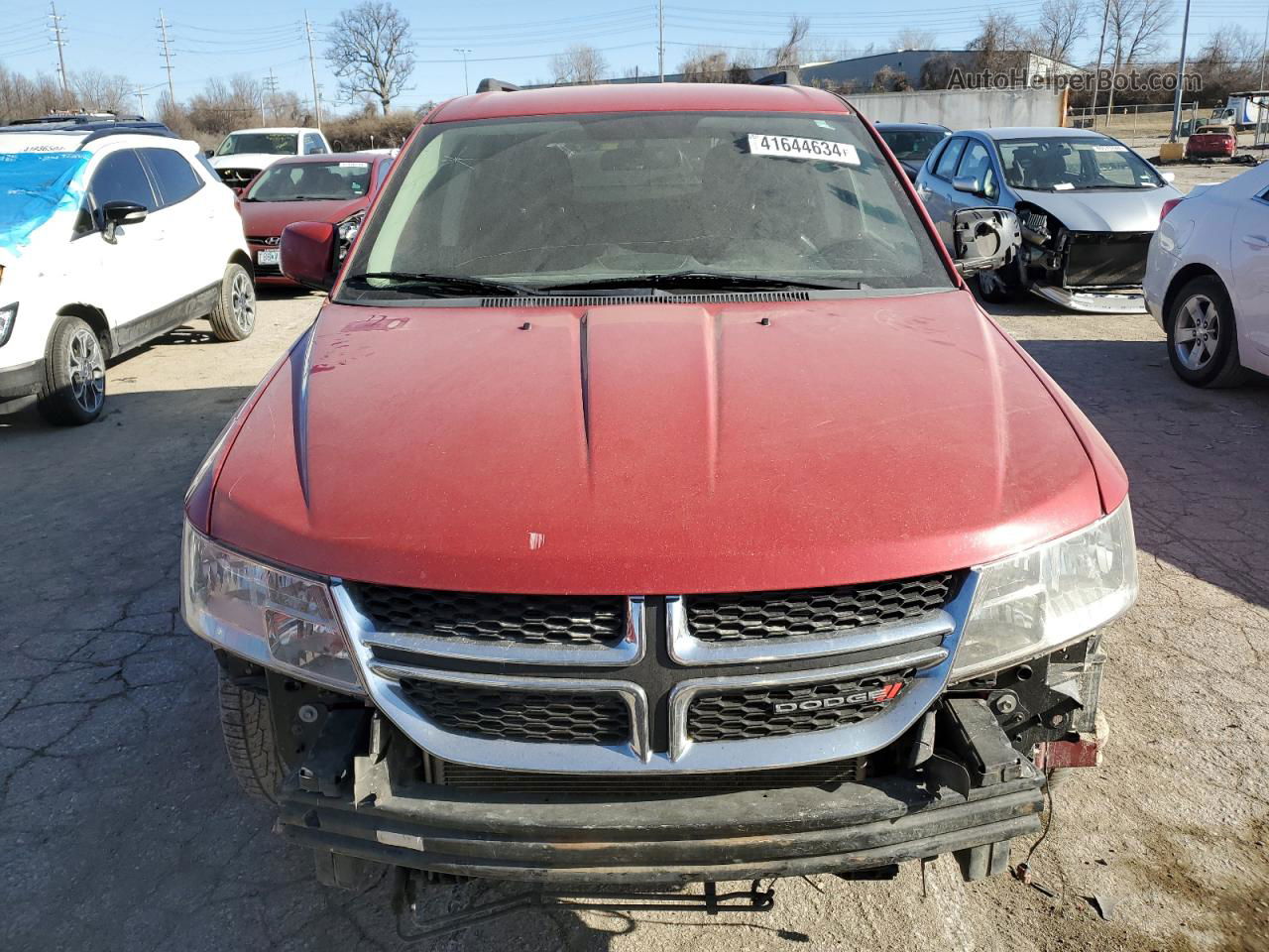 2016 Dodge Journey Sxt Красный vin: 3C4PDCBBXGT156921