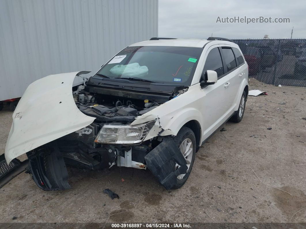 2016 Dodge Journey Sxt White vin: 3C4PDCBBXGT164517