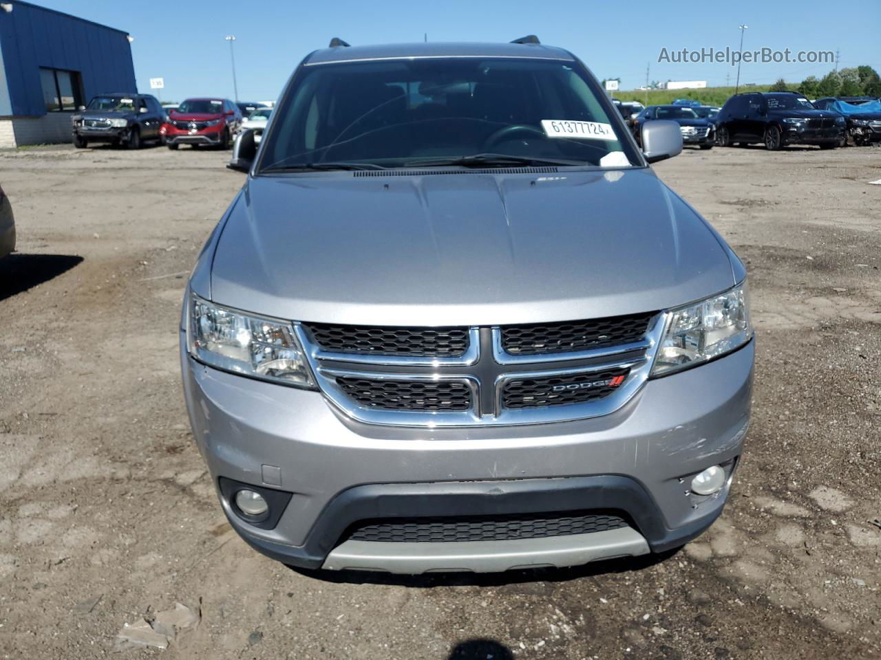 2016 Dodge Journey Sxt Gray vin: 3C4PDCBBXGT193869