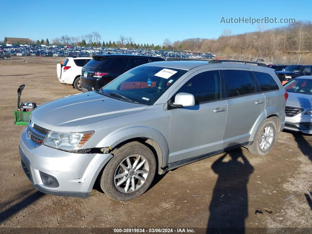 2014 Dodge Journey Sxt Silver vin: 3C4PDCBG0ET192058