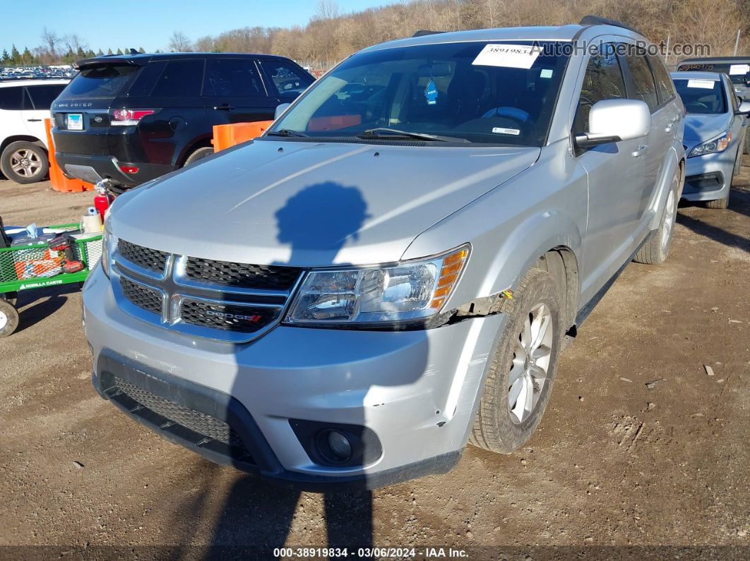 2014 Dodge Journey Sxt Silver vin: 3C4PDCBG0ET192058