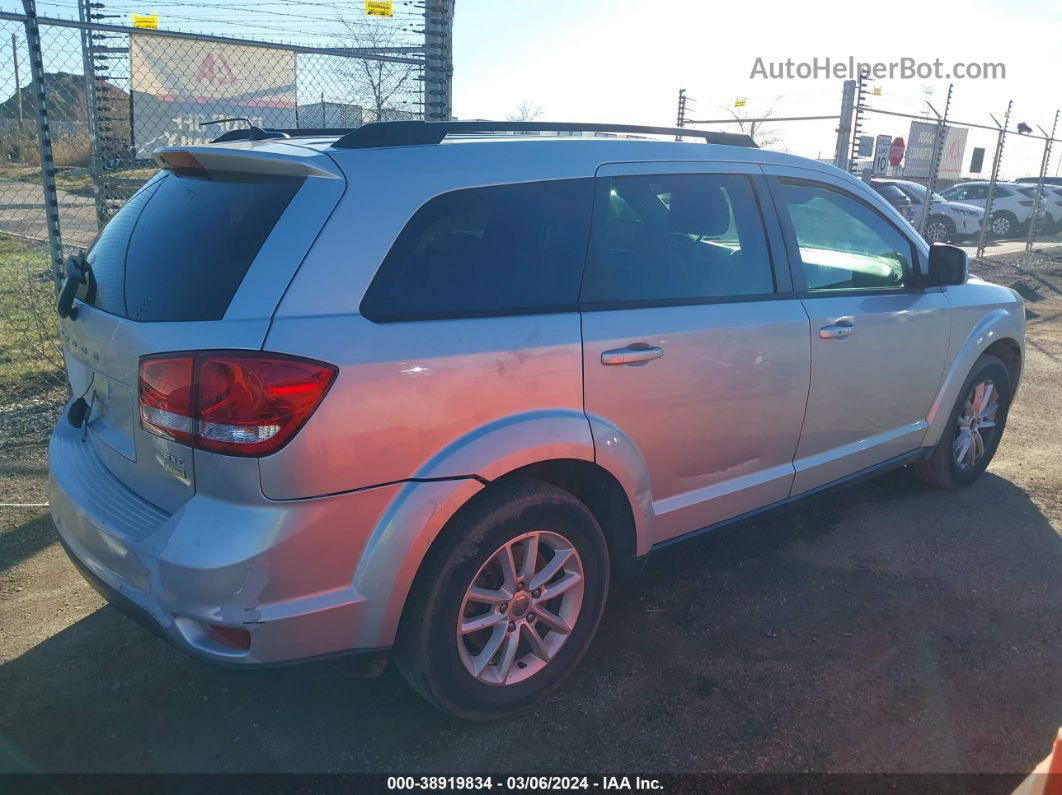 2014 Dodge Journey Sxt Серебряный vin: 3C4PDCBG0ET192058