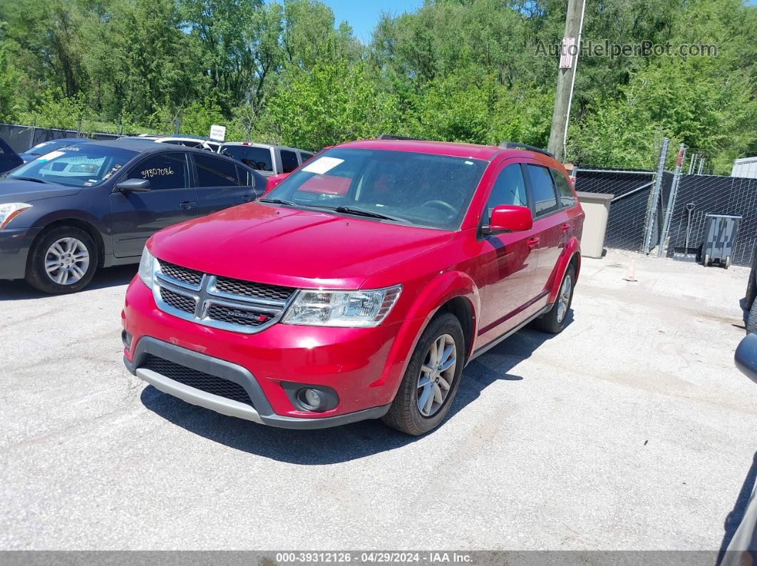 2015 Dodge Journey Sxt Red vin: 3C4PDCBG0FT711045