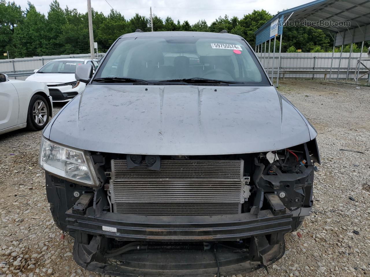 2015 Dodge Journey Sxt Silver vin: 3C4PDCBG0FT743932