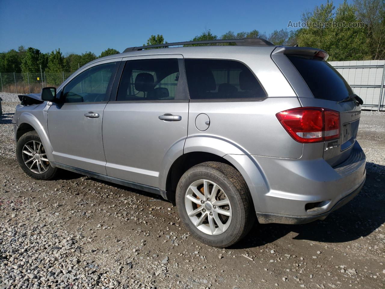 2016 Dodge Journey Sxt Silver vin: 3C4PDCBG0GT126631