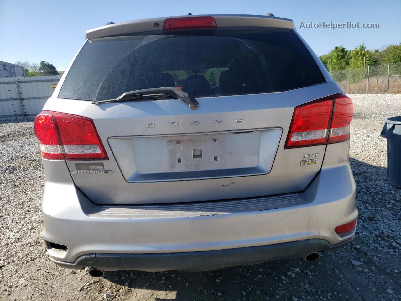 2016 Dodge Journey Sxt Silver vin: 3C4PDCBG0GT126631