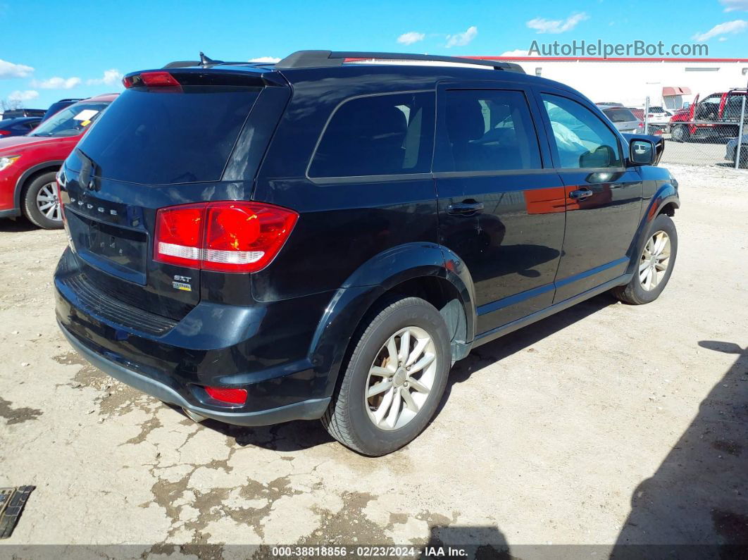 2016 Dodge Journey Sxt Black vin: 3C4PDCBG0GT137631