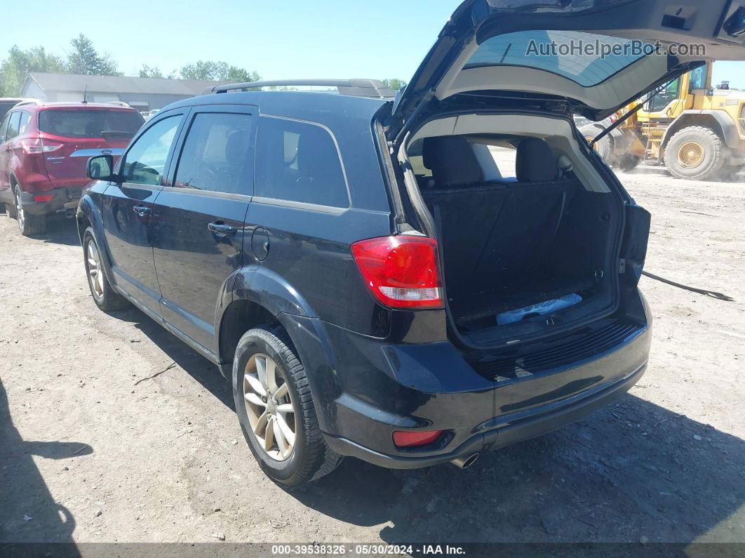 2016 Dodge Journey Sxt Black vin: 3C4PDCBG0GT137791