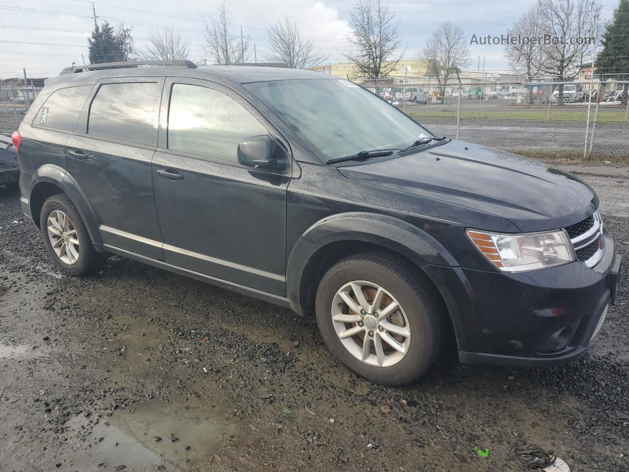 2016 Dodge Journey Sxt Black vin: 3C4PDCBG0GT157491