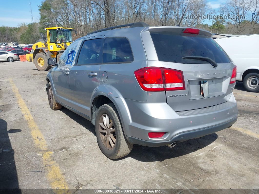 2016 Dodge Journey Sxt Silver vin: 3C4PDCBG0GT224249