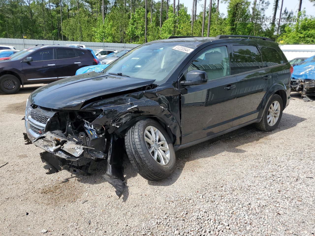 2017 Dodge Journey Sxt Black vin: 3C4PDCBG0HT510376