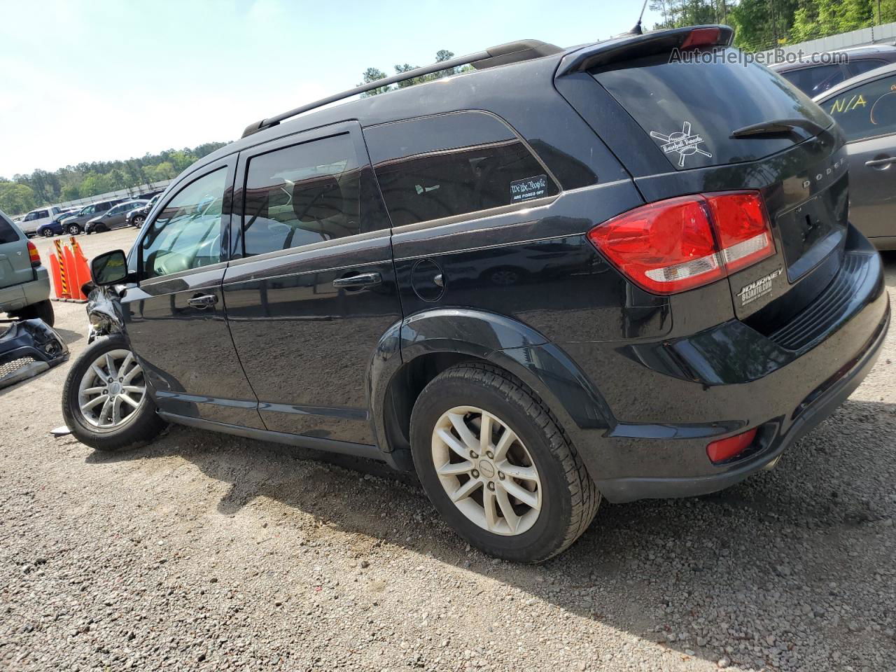 2017 Dodge Journey Sxt Black vin: 3C4PDCBG0HT510376