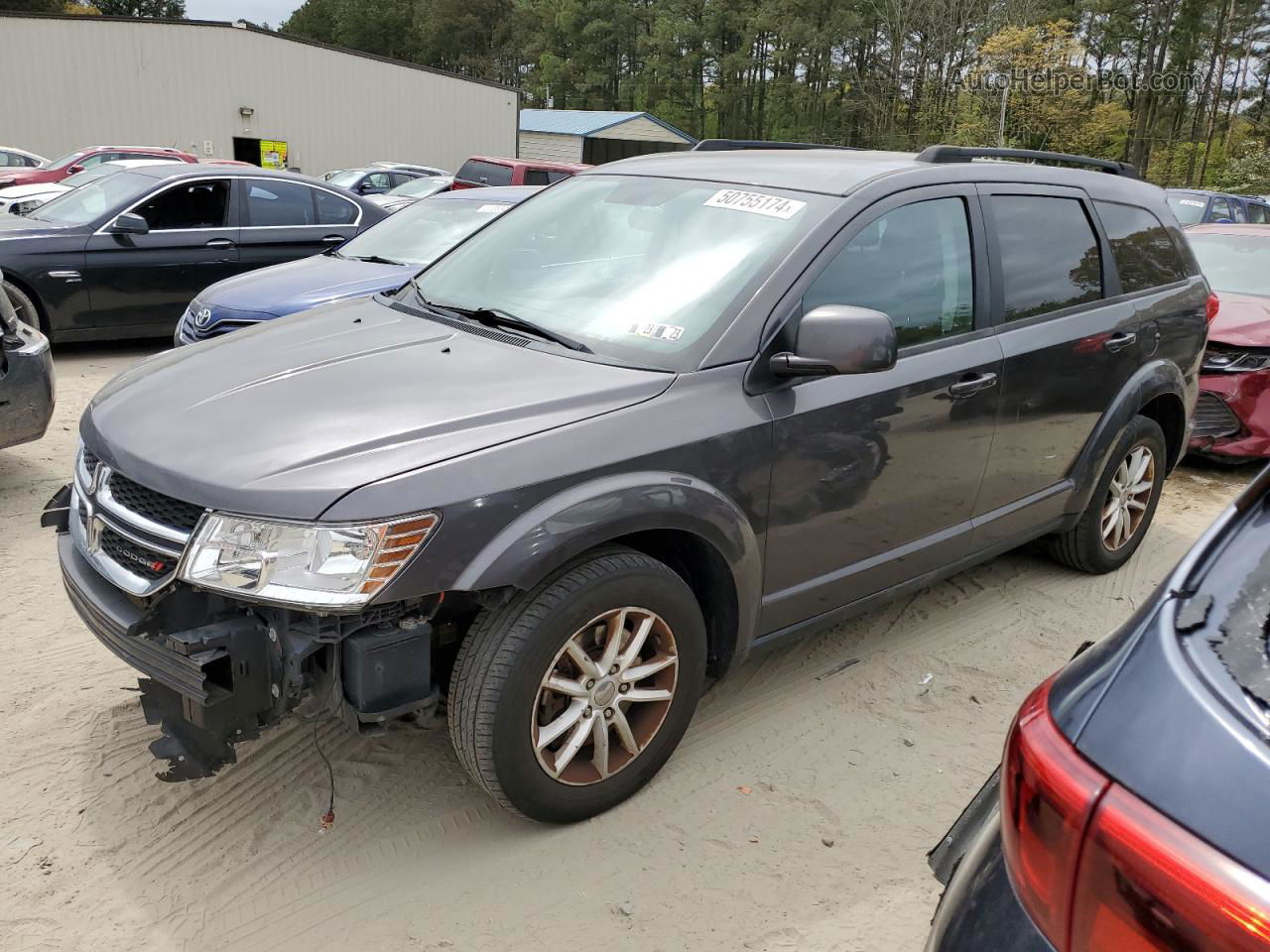 2017 Dodge Journey Sxt Charcoal vin: 3C4PDCBG0HT533396