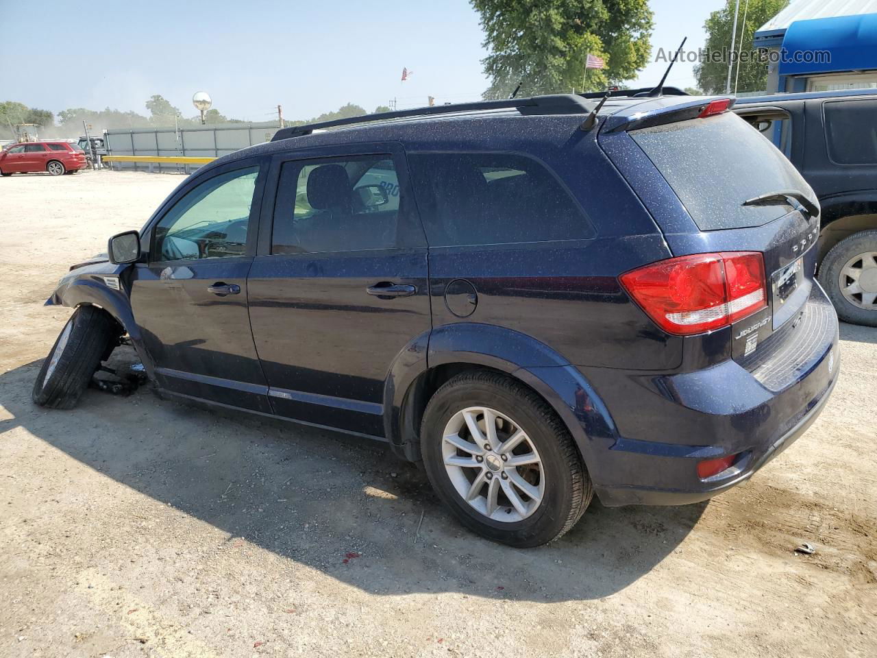 2017 Dodge Journey Sxt Blue vin: 3C4PDCBG0HT534449