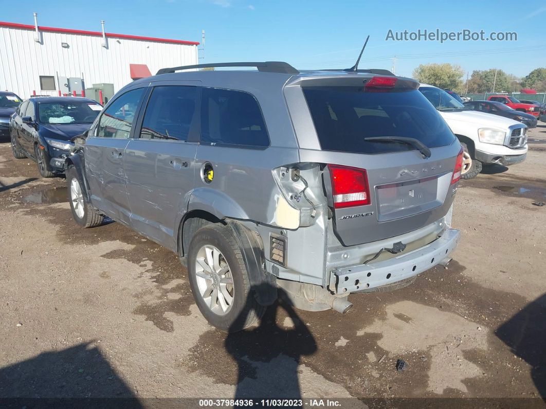 2017 Dodge Journey Sxt Silver vin: 3C4PDCBG0HT537304