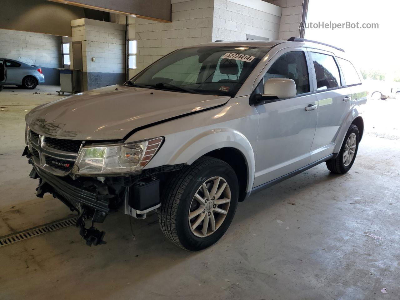 2014 Dodge Journey Sxt Silver vin: 3C4PDCBG1ET313549