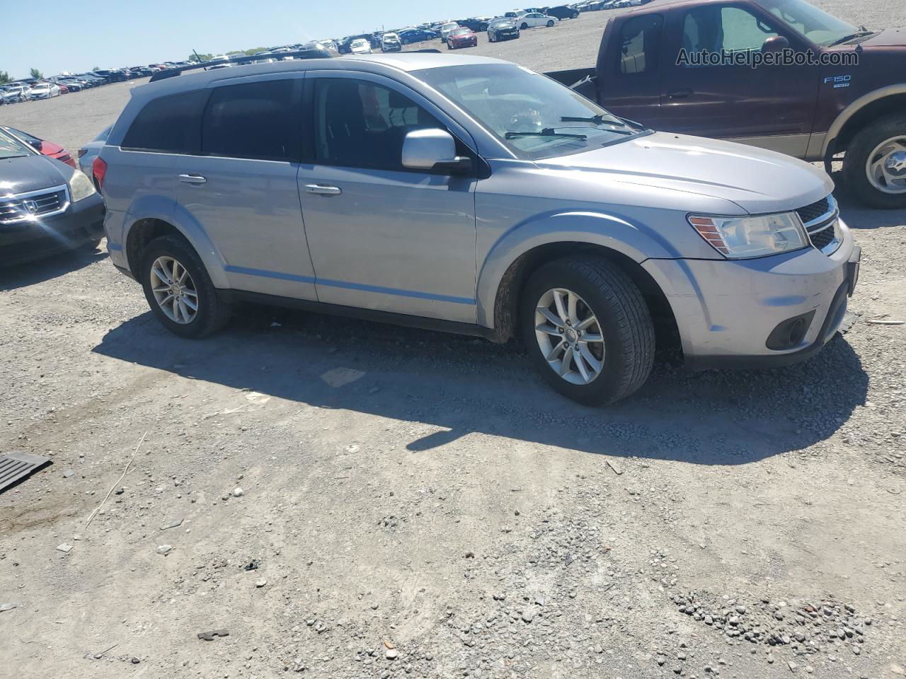 2015 Dodge Journey Sxt Silver vin: 3C4PDCBG1FT658131