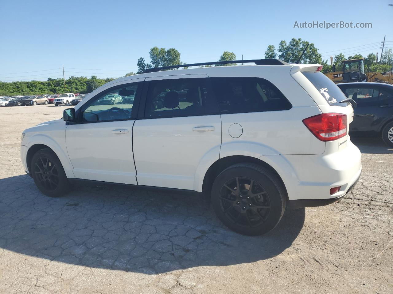 2015 Dodge Journey Sxt White vin: 3C4PDCBG1FT679223