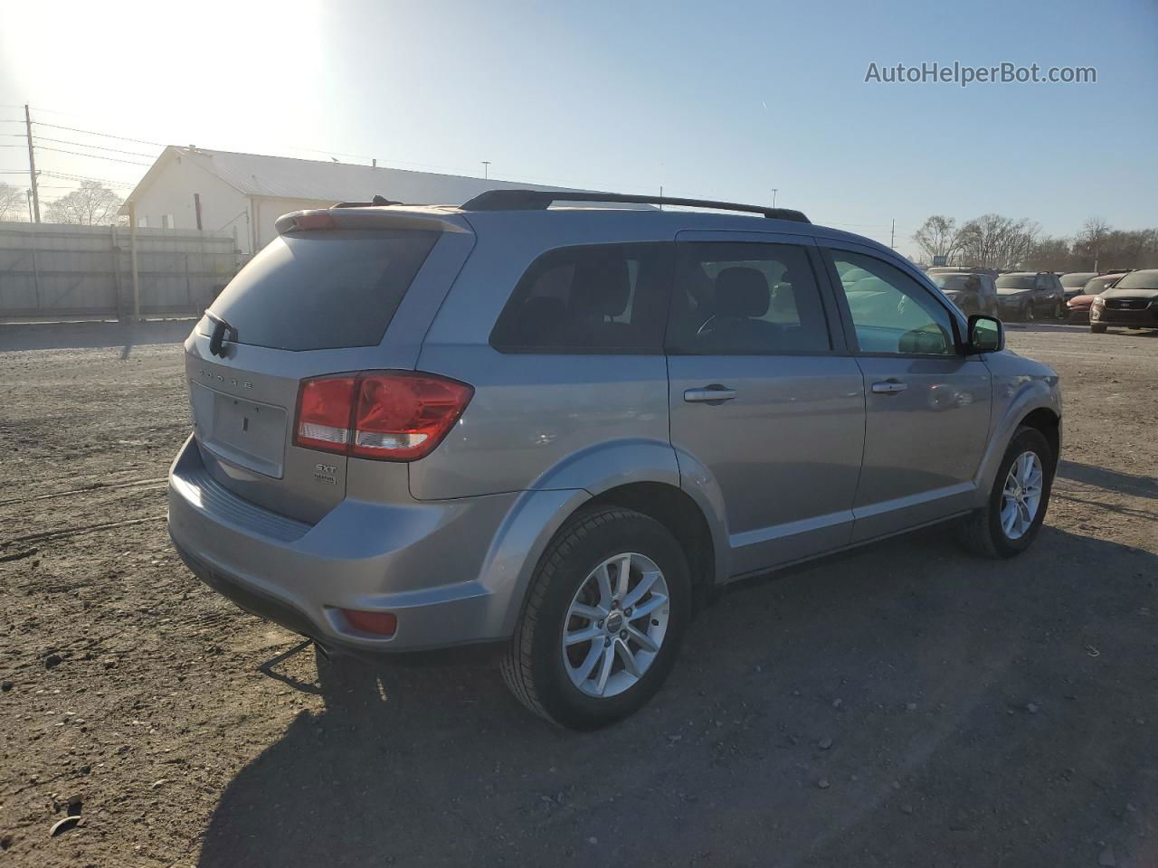 2015 Dodge Journey Sxt Серебряный vin: 3C4PDCBG1FT696538