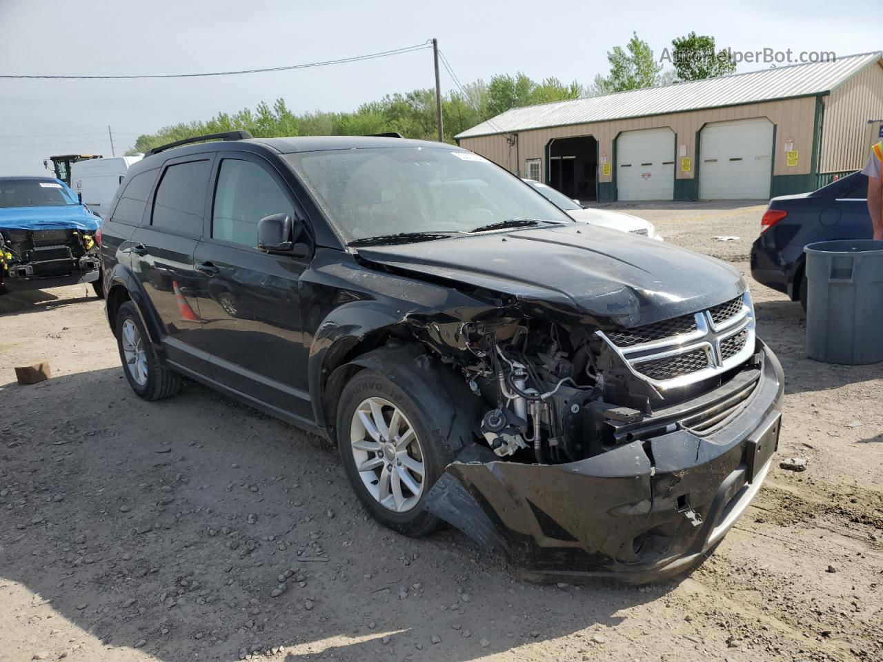 2015 Dodge Journey Sxt Black vin: 3C4PDCBG1FT696989