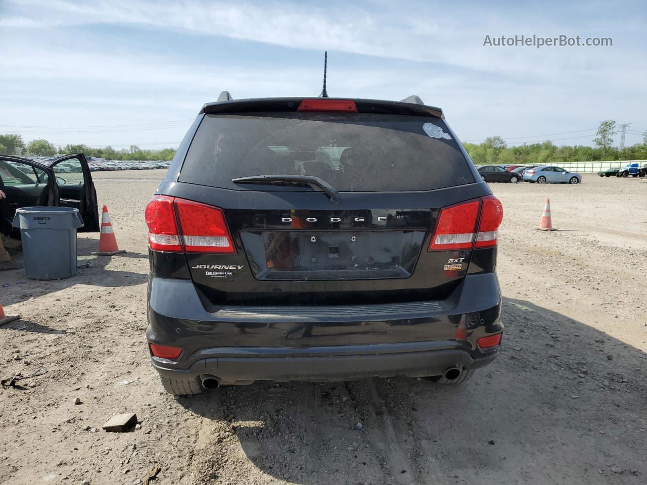 2015 Dodge Journey Sxt Black vin: 3C4PDCBG1FT696989