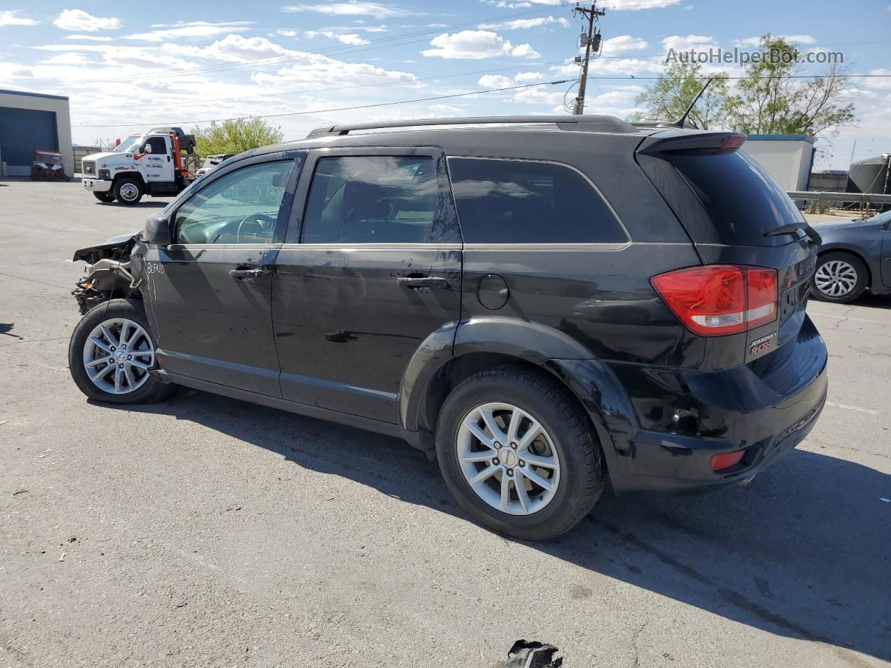 2015 Dodge Journey Sxt Черный vin: 3C4PDCBG1FT700698