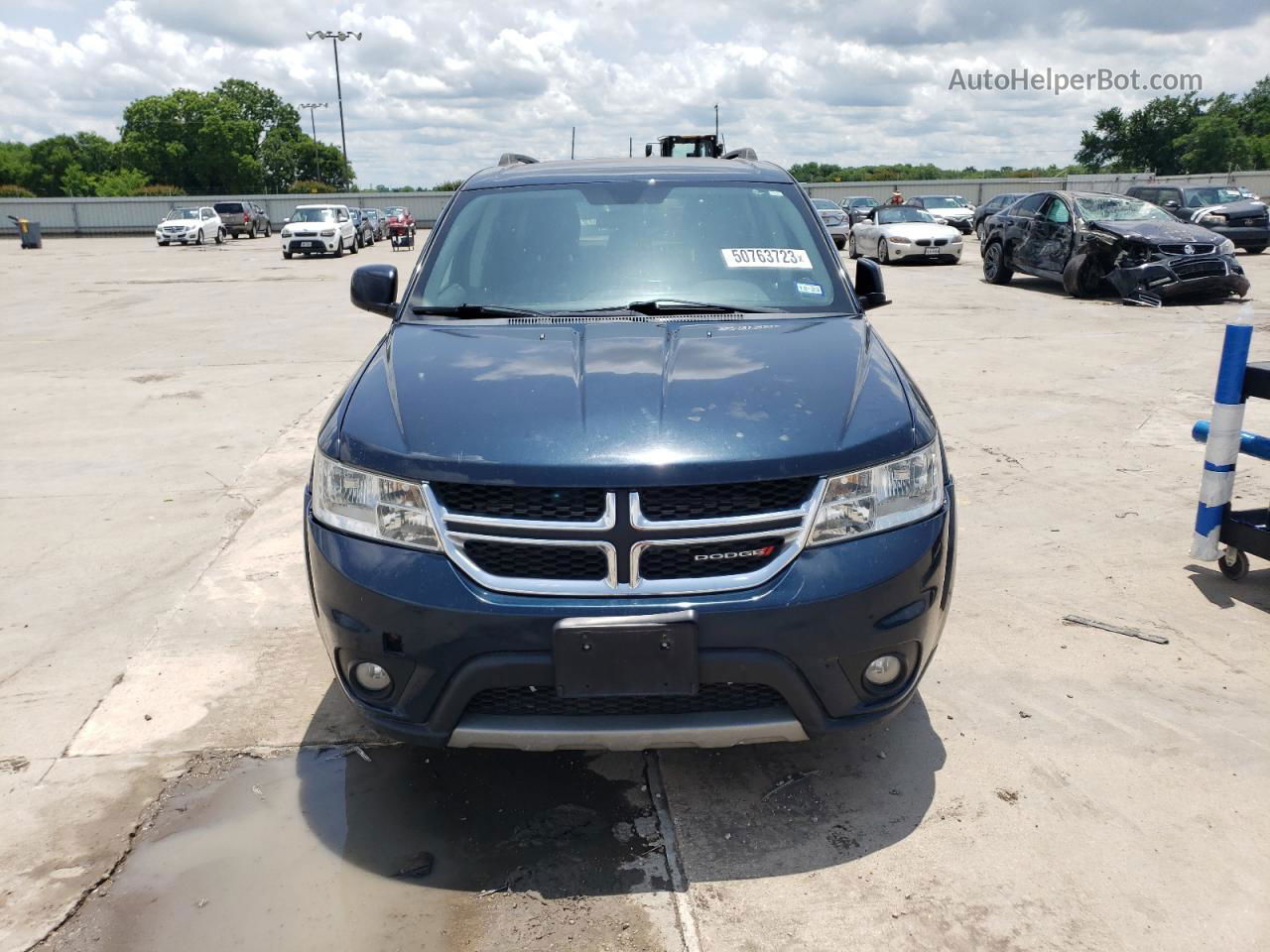 2015 Dodge Journey Sxt Blue vin: 3C4PDCBG1FT743325