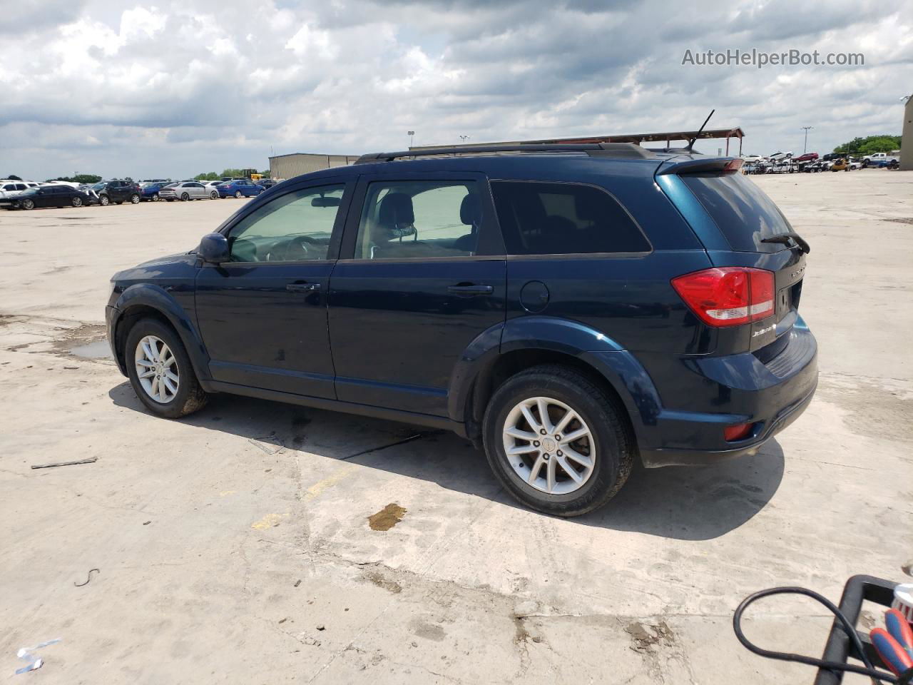 2015 Dodge Journey Sxt Blue vin: 3C4PDCBG1FT743325